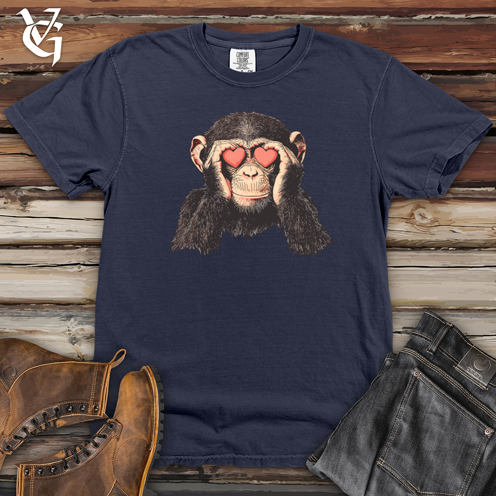 Love Drunk Monkey Heavy Cotton Comfort Colors Tee