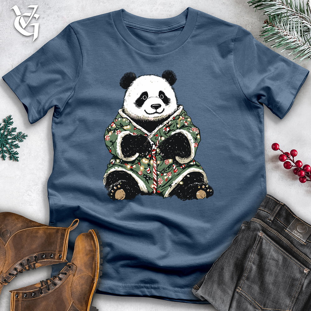 Holiday Panda Cotton Tee