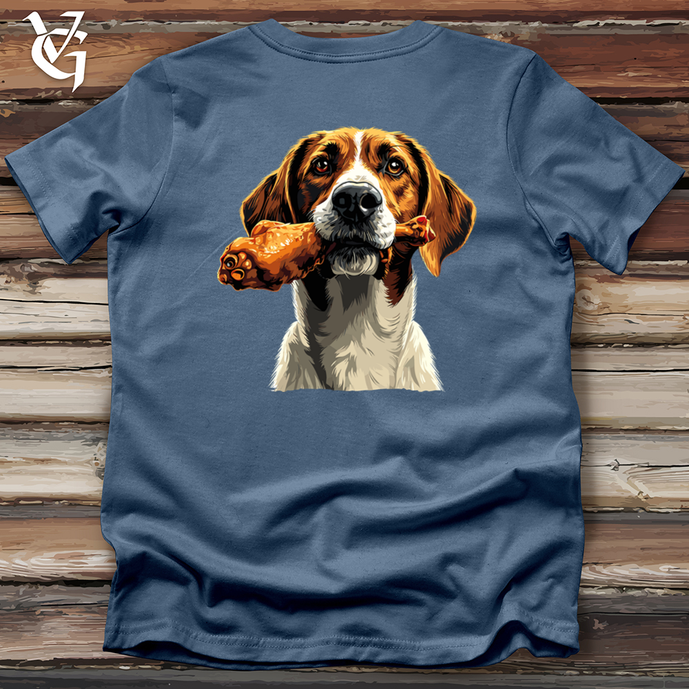 Hound With Chicken Wings Cotton Tee