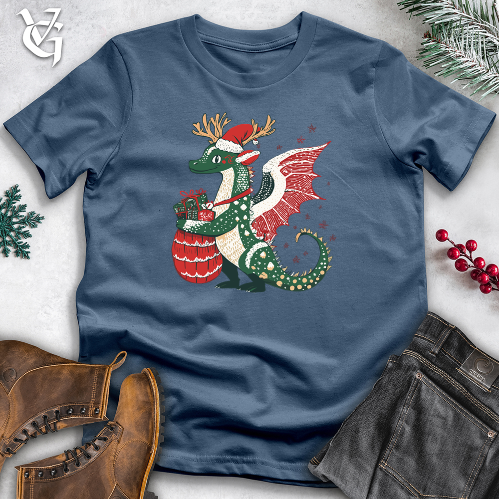 Santa Dragon Cotton Tee