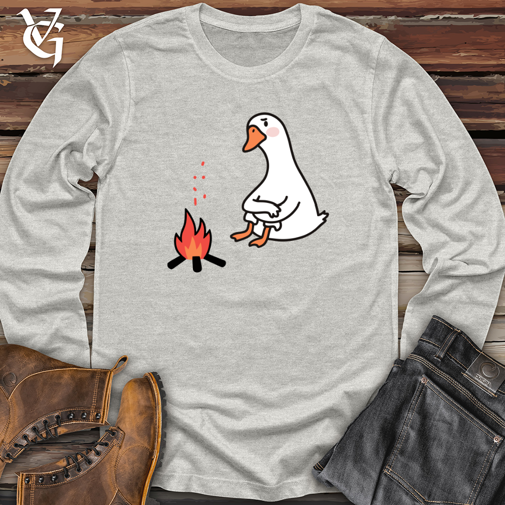 Duck With Fire Long Sleeve