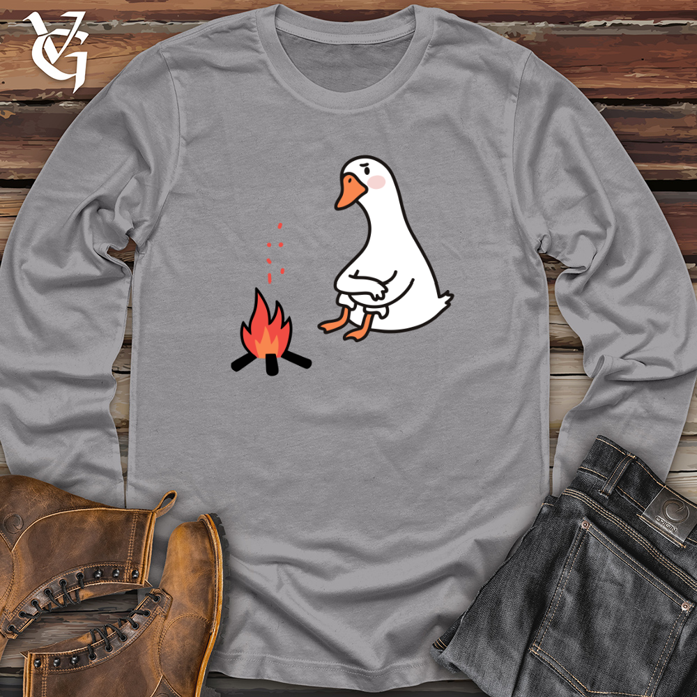 Duck With Fire Long Sleeve