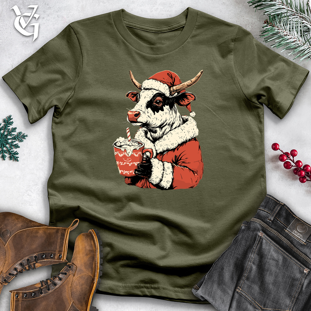 Hot Chocolate Cow Cotton Tee