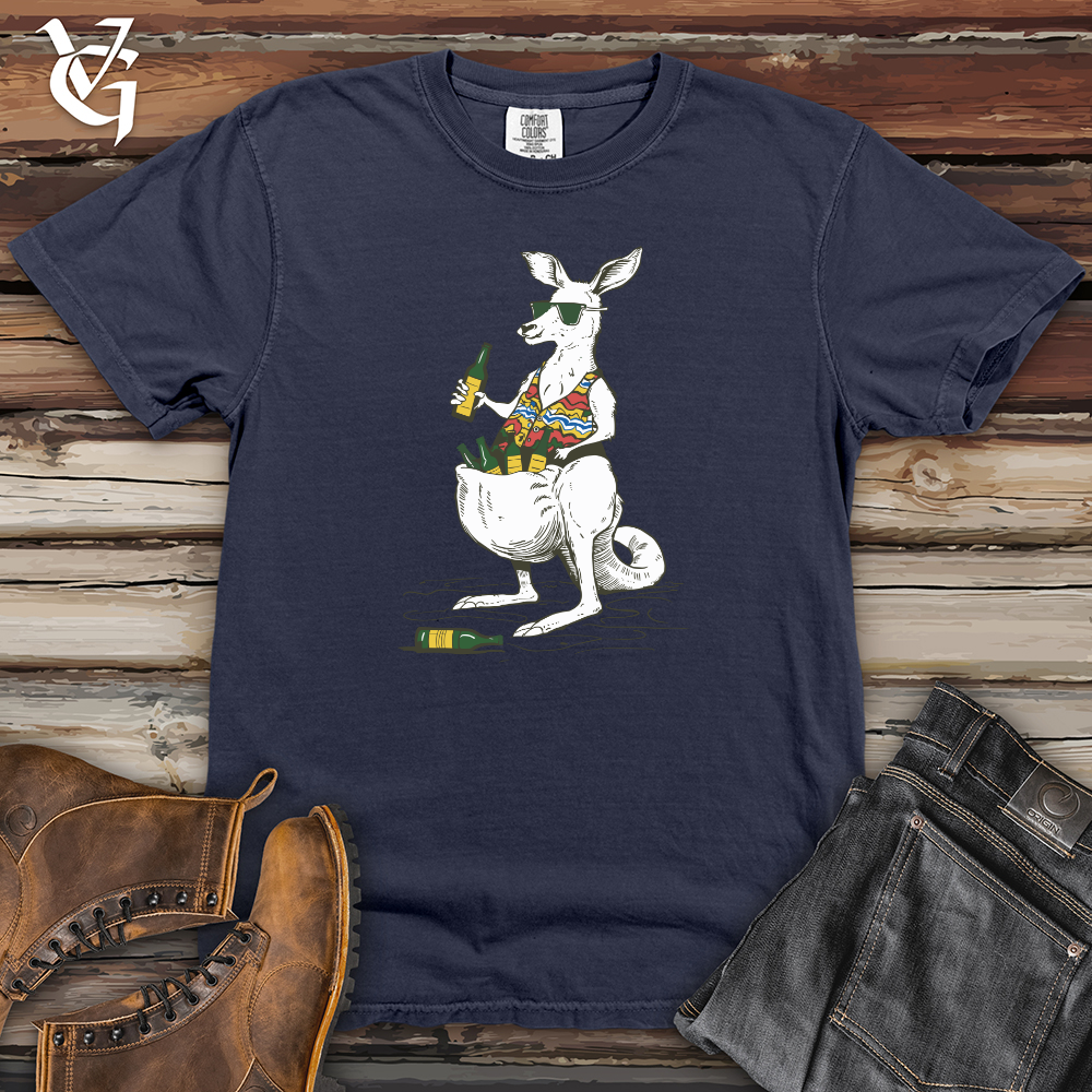 Kangaroo Drinker Heavy Cotton Comfort Colors Tee