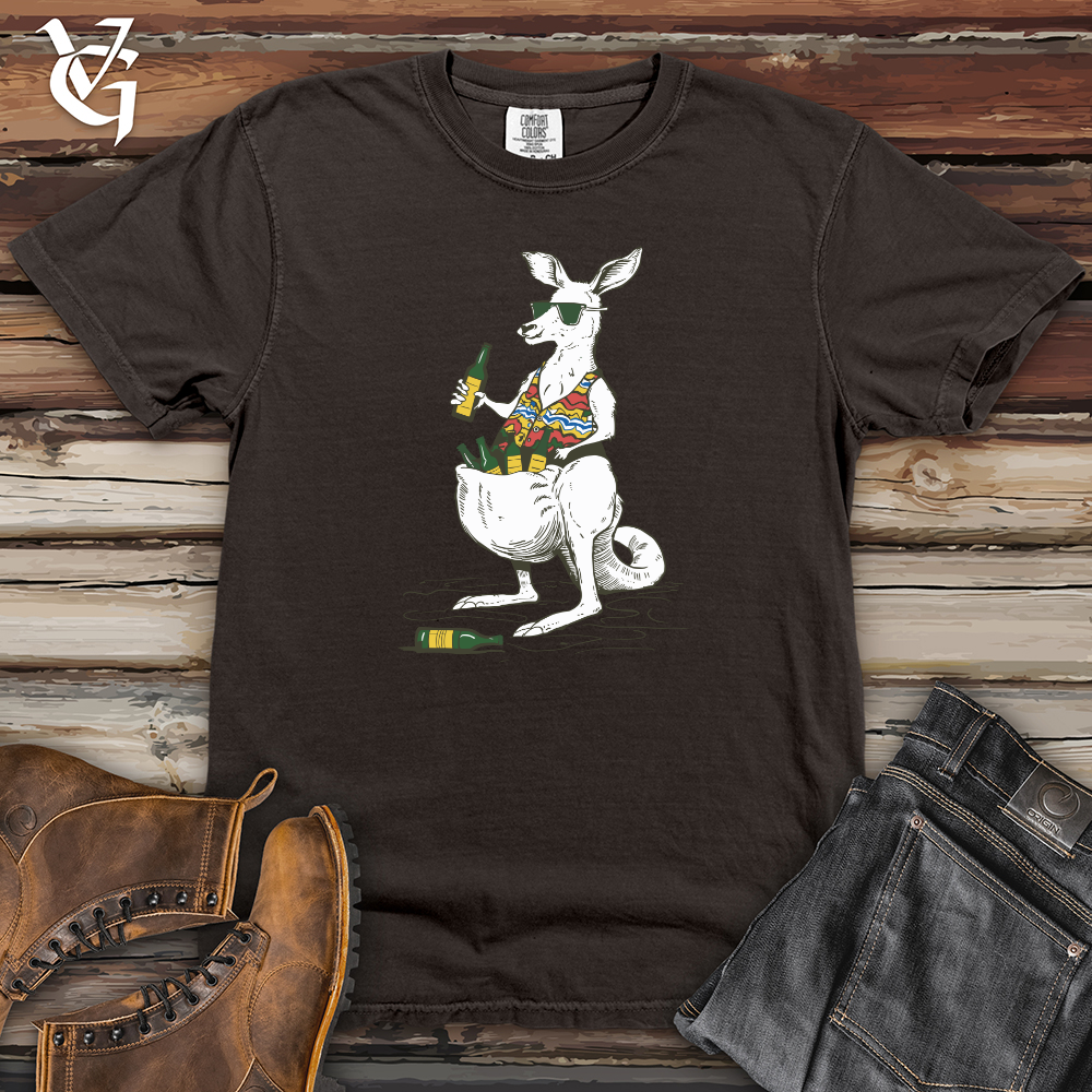 Kangaroo Drinker Heavy Cotton Comfort Colors Tee