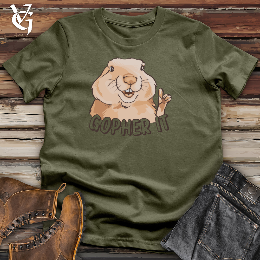 Gopher It Cotton Tee