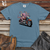 Octopus Riding Bike Heavy Cotton Comfort Colors Tee