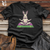 Rabbit Meditation Cotton Tee