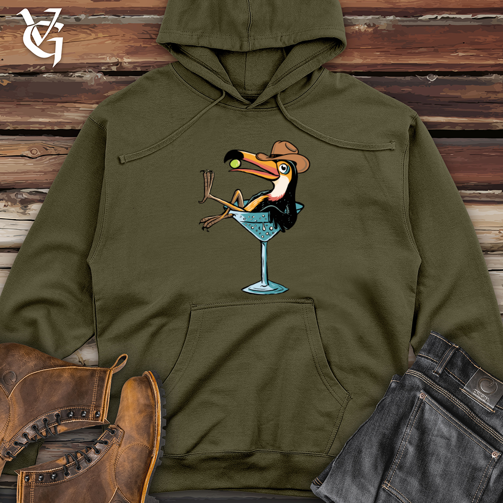 Toucan With Tequila Midweight Hooded Sweatshirt