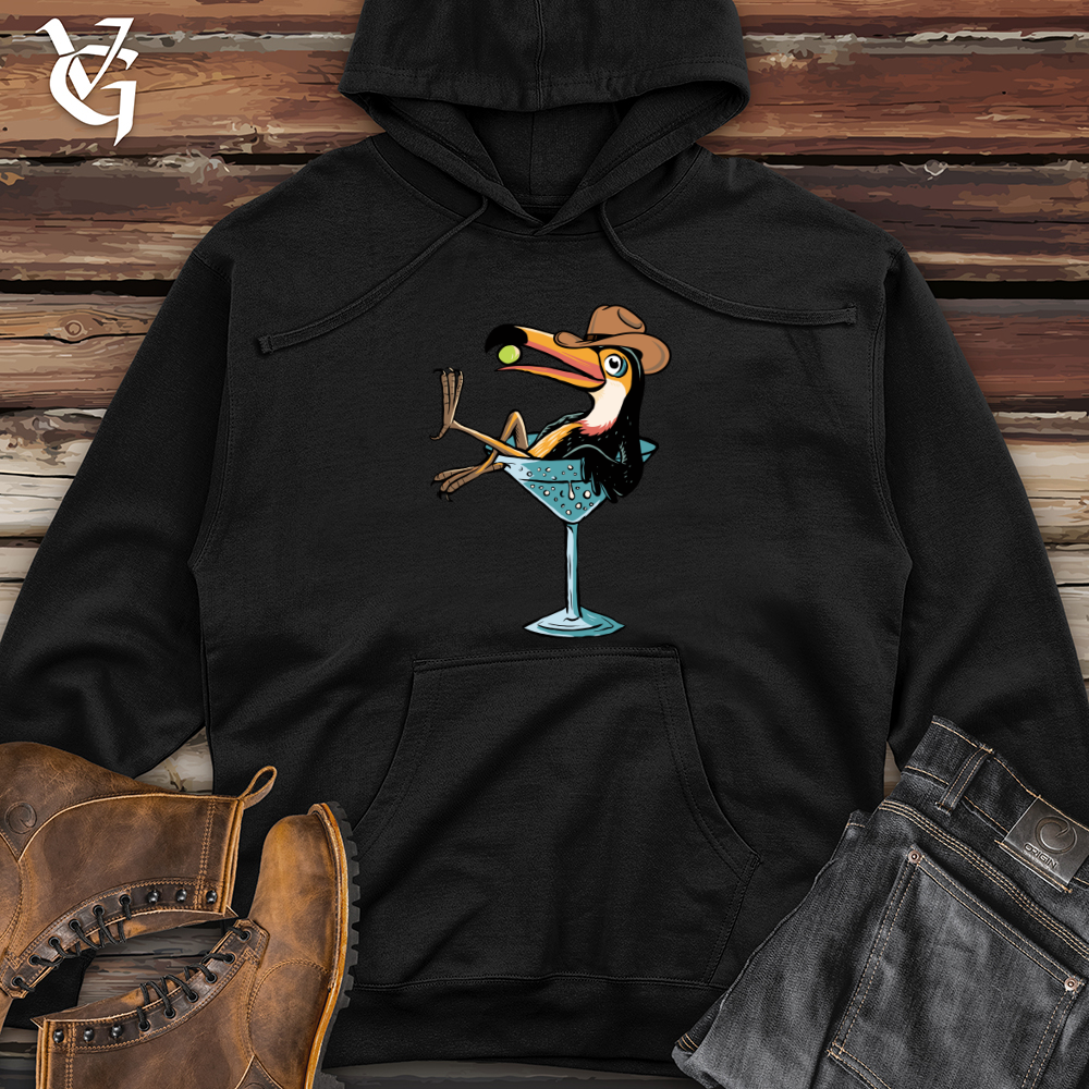 Toucan With Tequila Midweight Hooded Sweatshirt