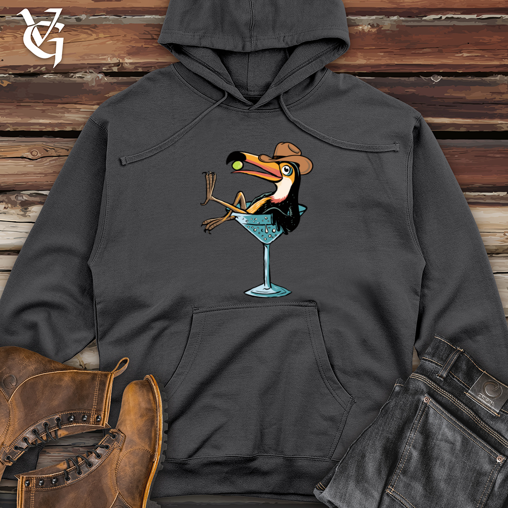 Toucan With Tequila Midweight Hooded Sweatshirt