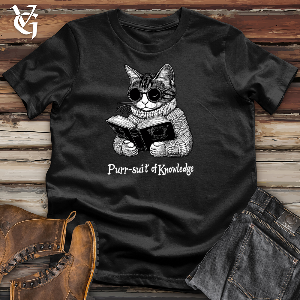 Purr-suit Of Knowledge Softstyle Tee