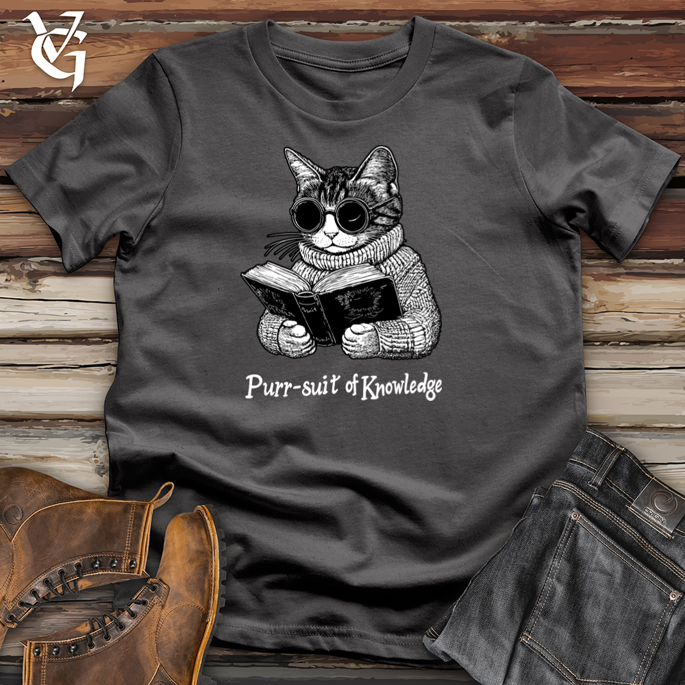 Purr-suit Of Knowledge Softstyle Tee