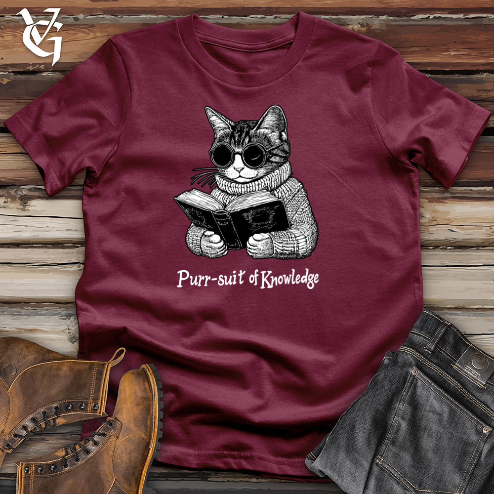 Purr-suit Of Knowledge Softstyle Tee