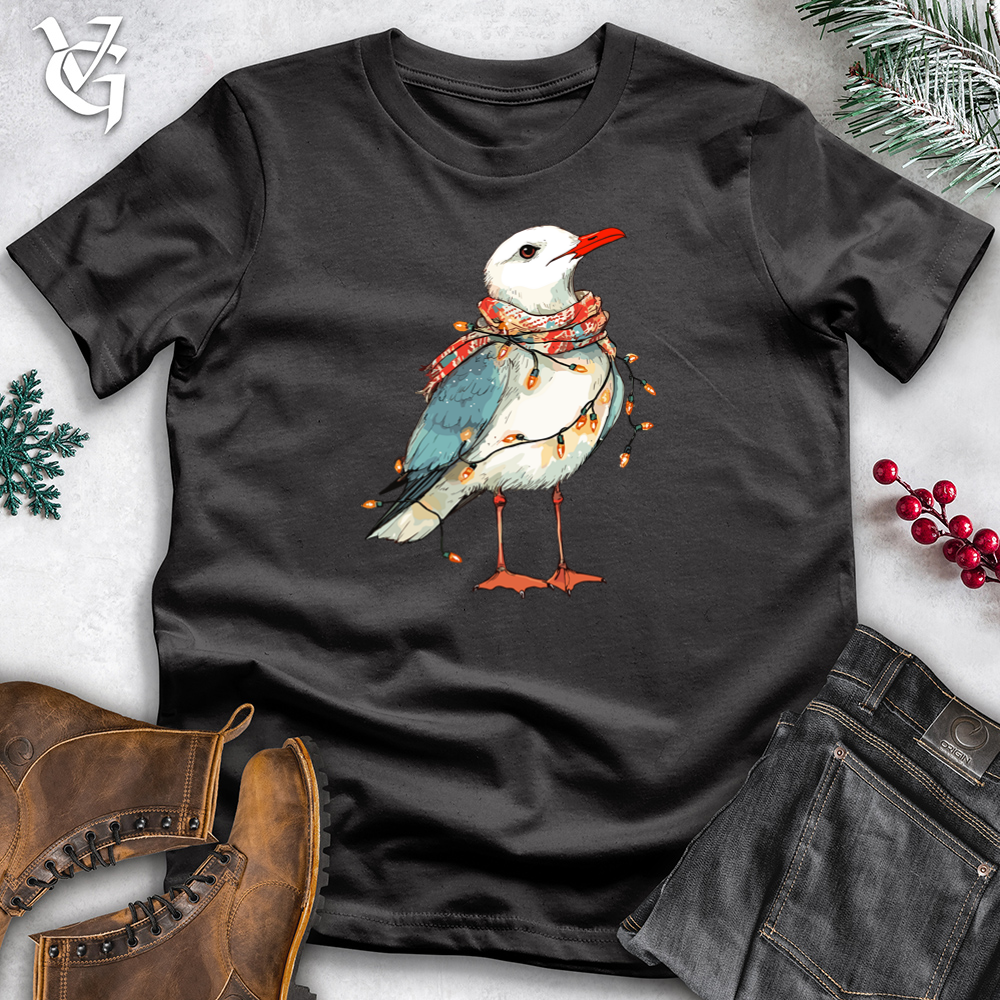 Christmas Seagull Cotton Tee