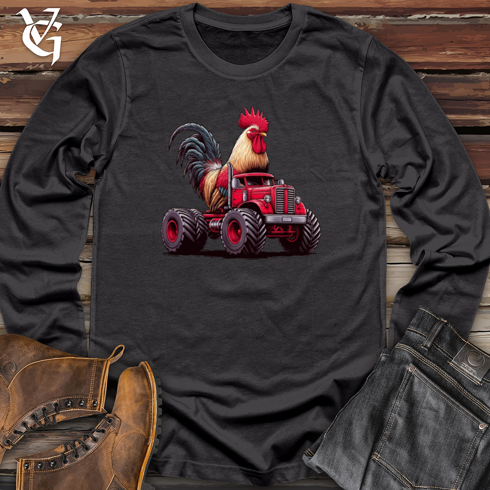 Chicken Monster Truck Long Sleeve