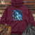 Stargazing Turtle Astronomer Midweight Hooded Sweatshirt