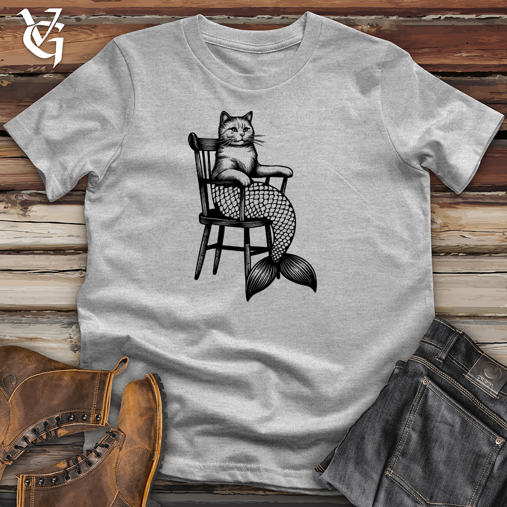 Cat Mermaid Cotton Tee