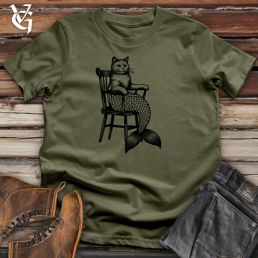 Cat Mermaid Cotton Tee