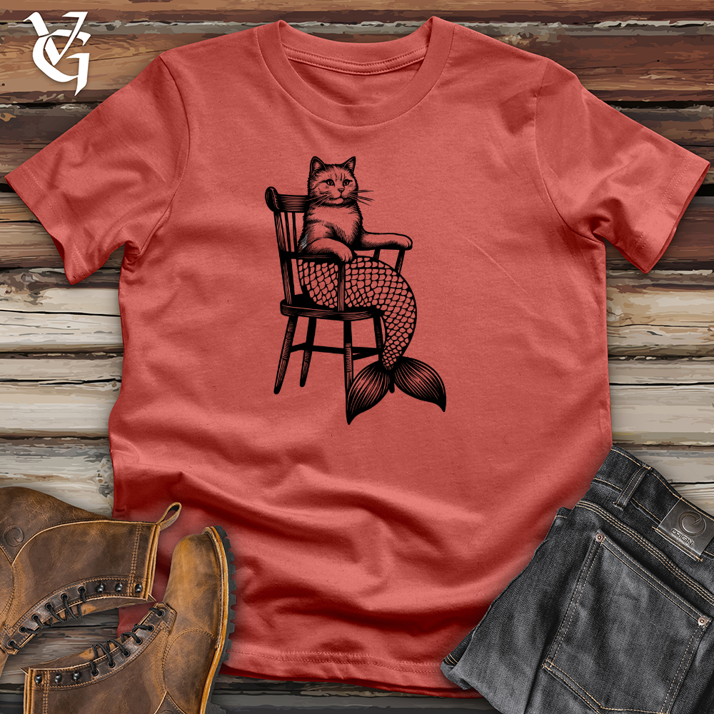 Cat Mermaid Cotton Tee