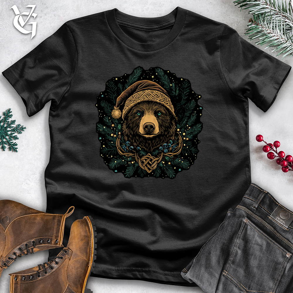 Festive Bear Royalty Cotton Tee