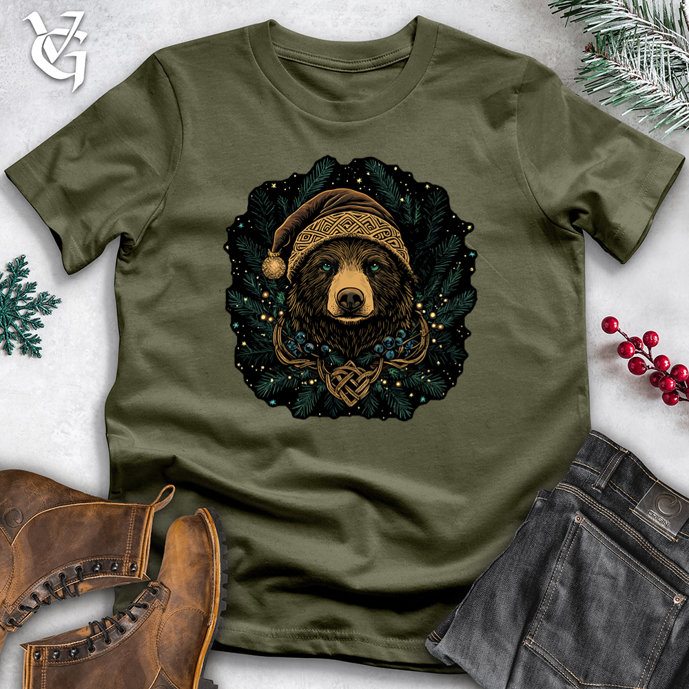 Festive Bear Royalty Cotton Tee