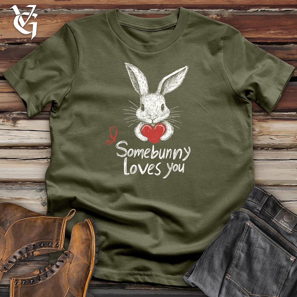 Somebunny Loves You Cotton Tee