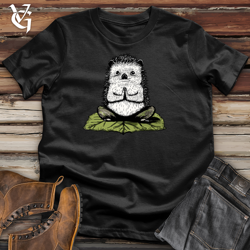 Hedgehog Lotus Pose Softstyle Tee
