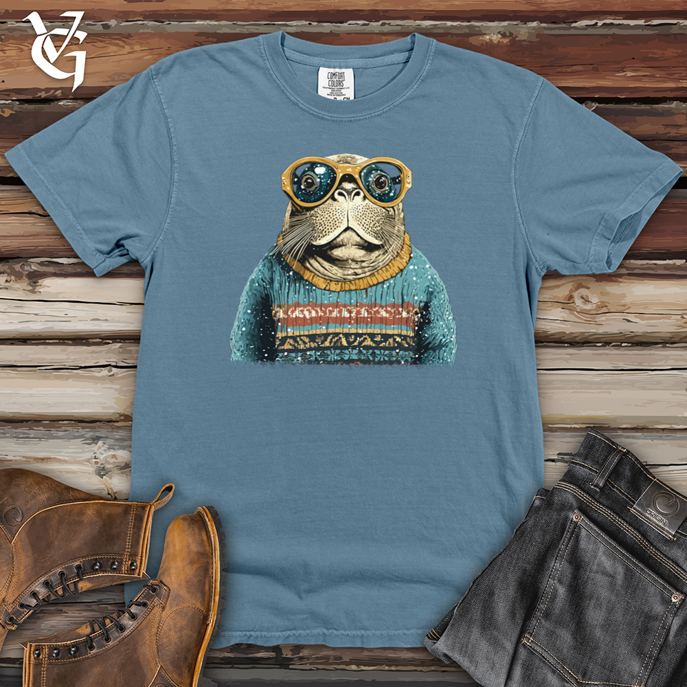 Winter Walrus Heavy Cotton Comfort Colors Tee