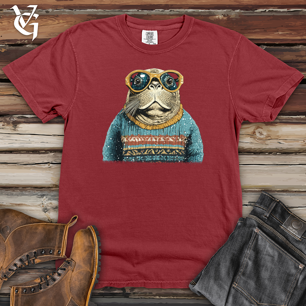 Winter Walrus Heavy Cotton Comfort Colors Tee