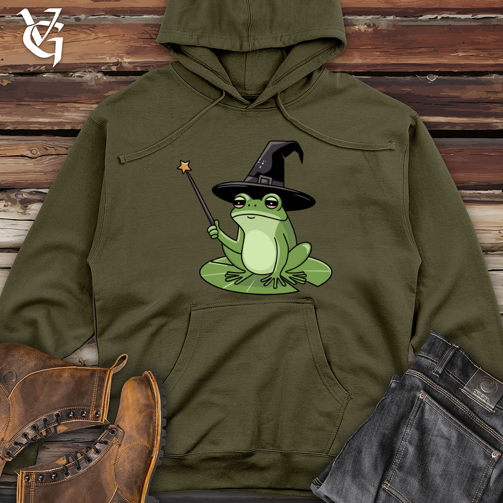 Witchy Frog Midweight Hooded Sweatshirt