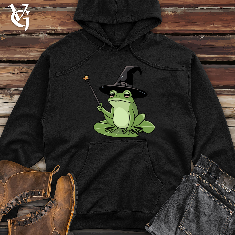 Witchy Frog Midweight Hooded Sweatshirt