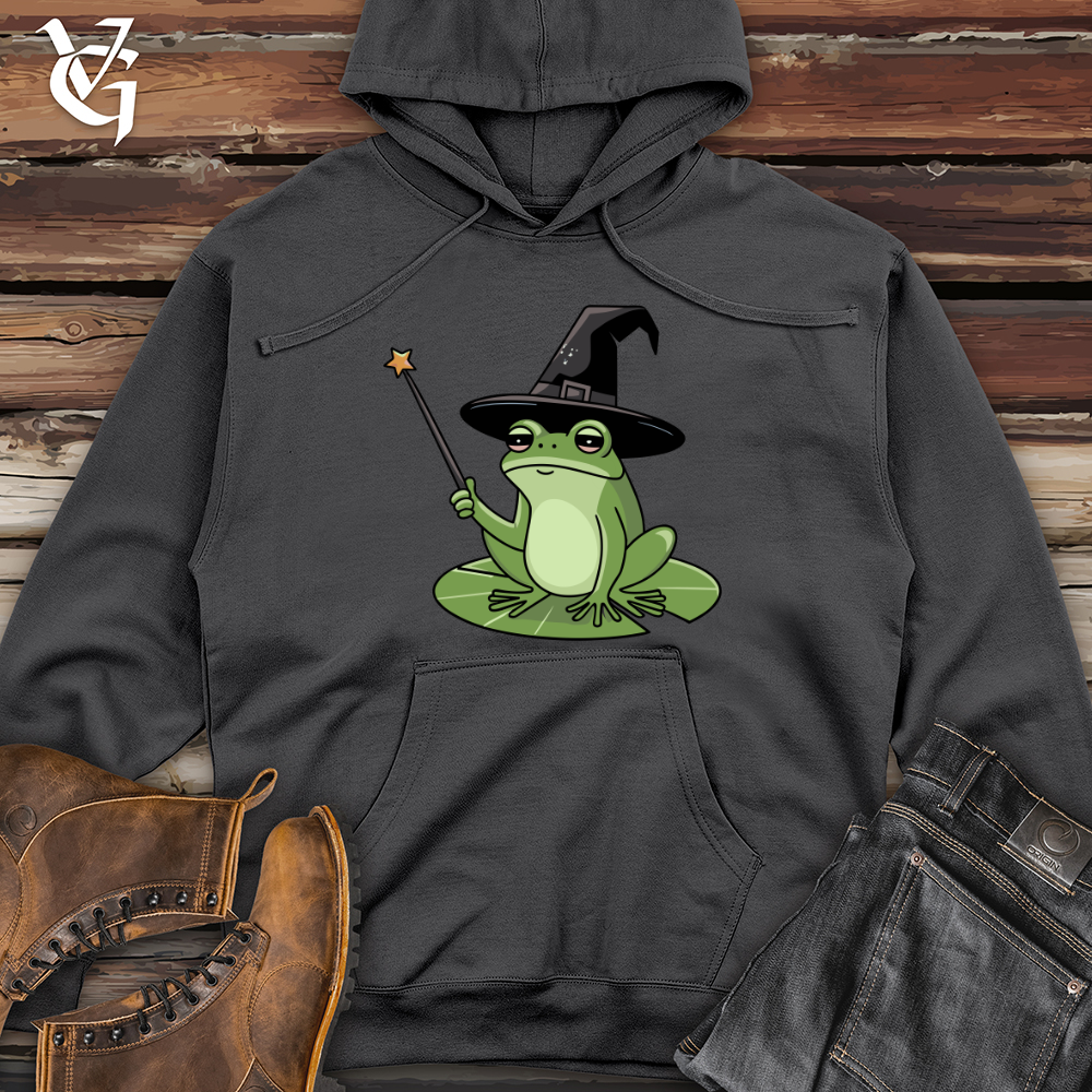 Witchy Frog Midweight Hooded Sweatshirt