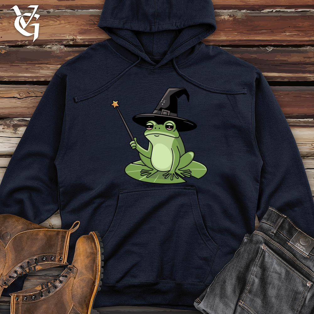 Witchy Frog Midweight Hooded Sweatshirt