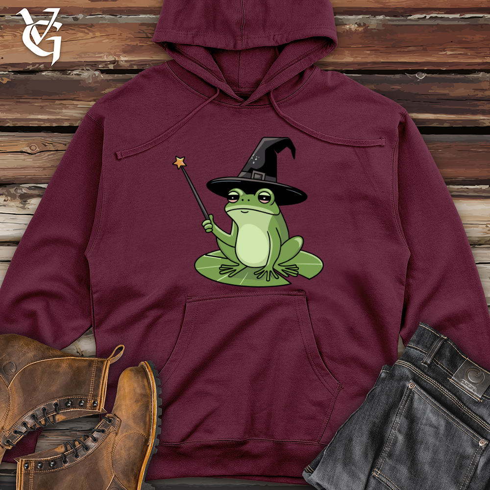 Witchy Frog Midweight Hooded Sweatshirt