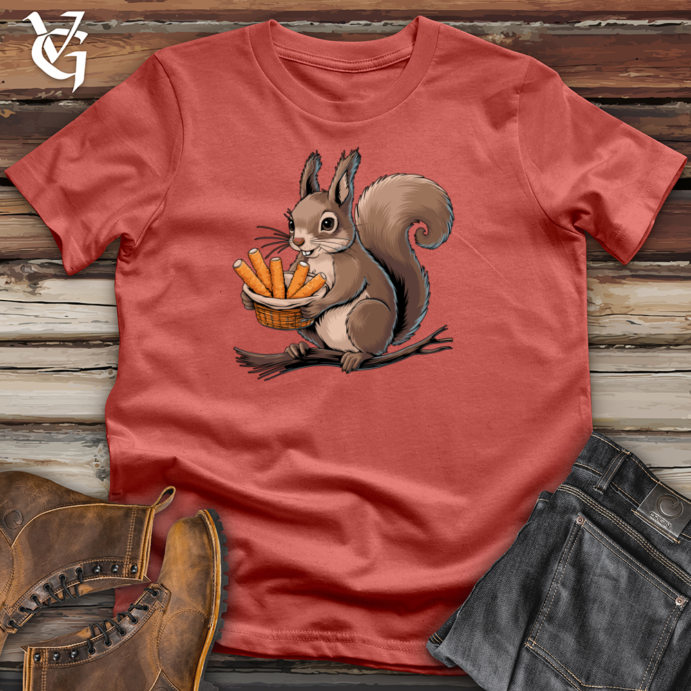 Squirrel with Mozzarella Sticks Cotton Tee