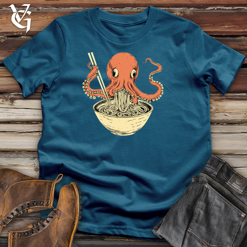 Octopus Noodlin Cotton Tee