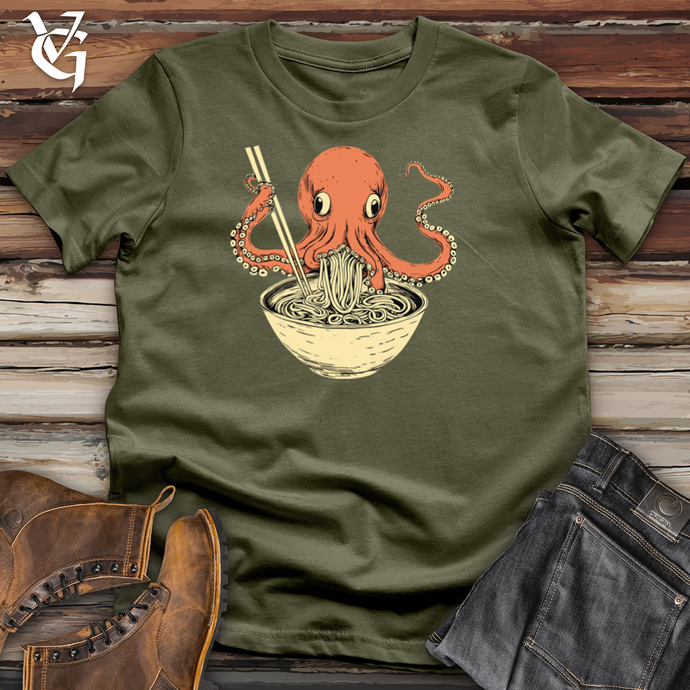 Octopus Noodlin Cotton Tee