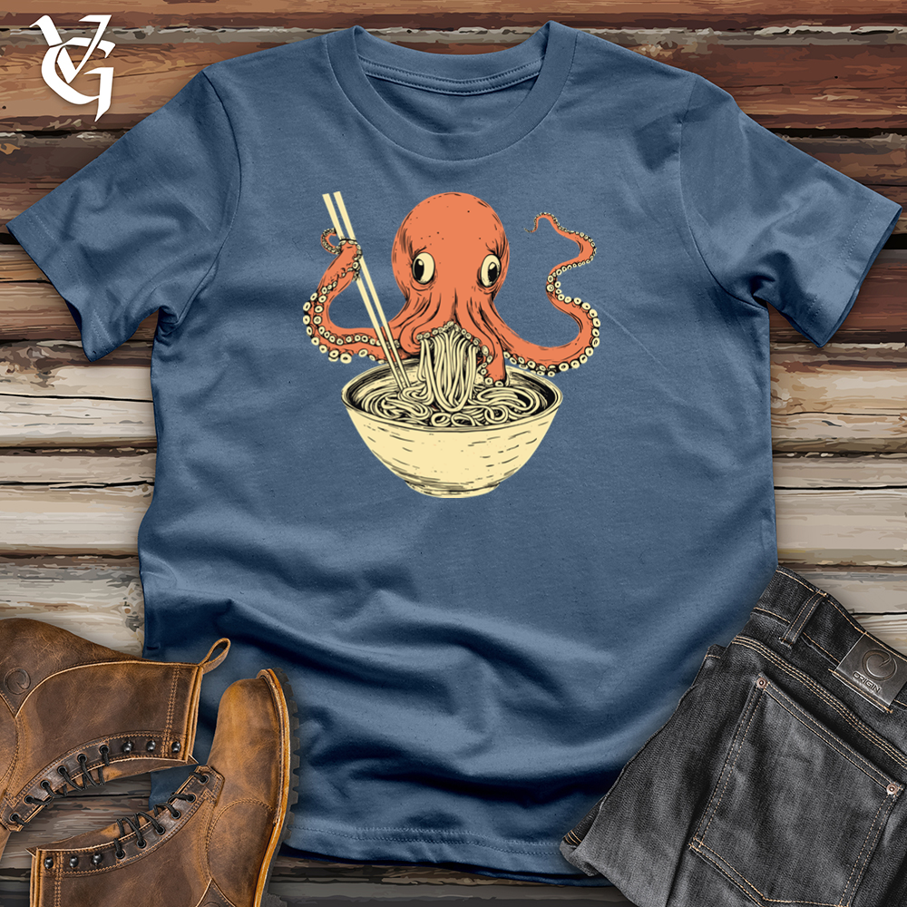 Octopus Noodlin Cotton Tee
