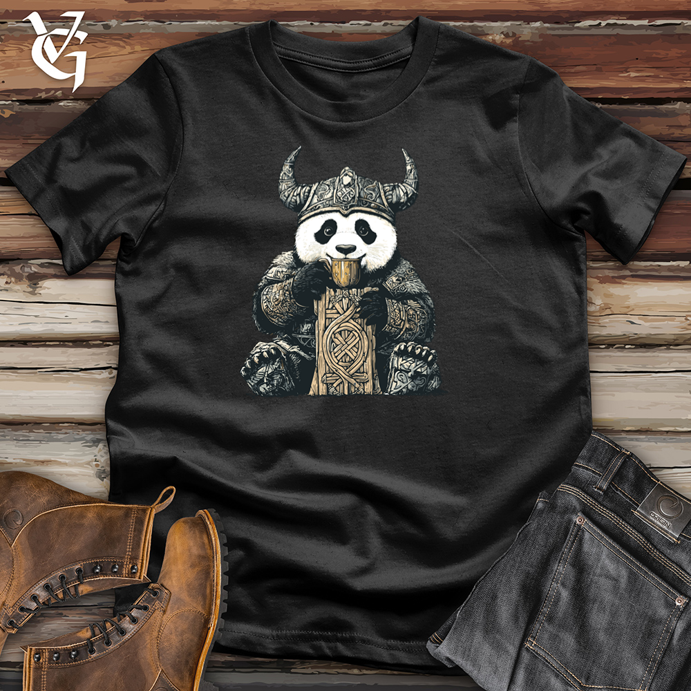 Viking Panda Cotton Tee