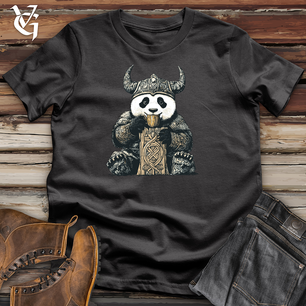 Viking Panda Cotton Tee