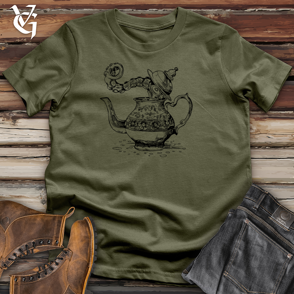Octopus Teapot Cotton Tee