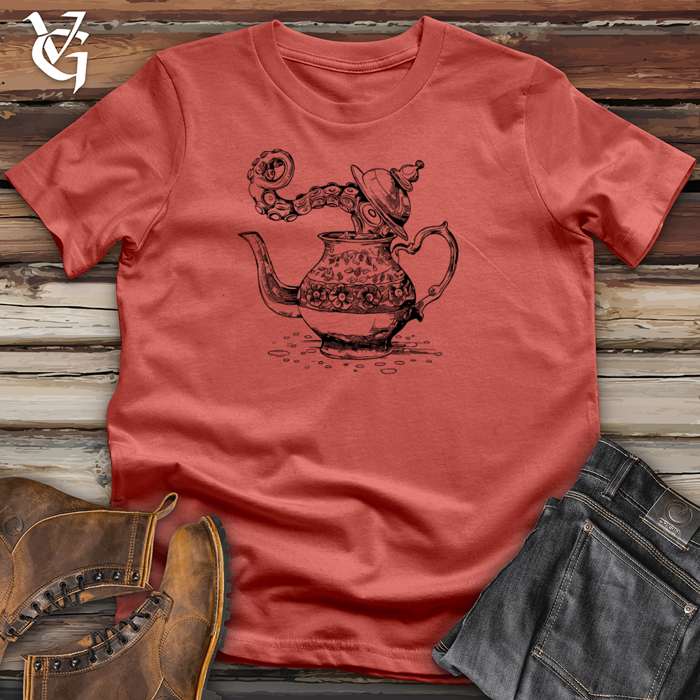 Octopus Teapot Cotton Tee