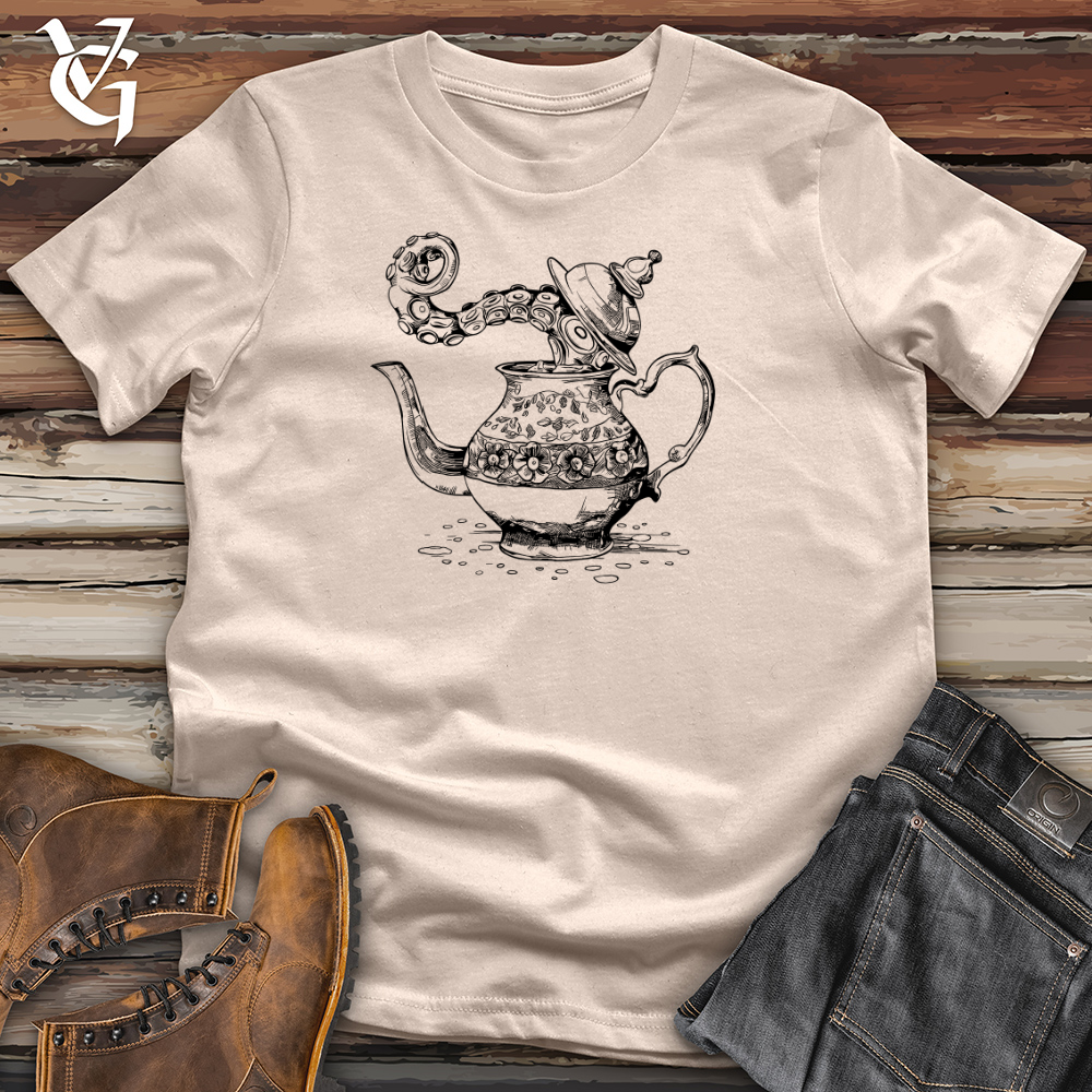 Octopus Teapot Cotton Tee