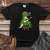 Crocodile Playing Guitar Heavy Cotton Comfort Colors Tee