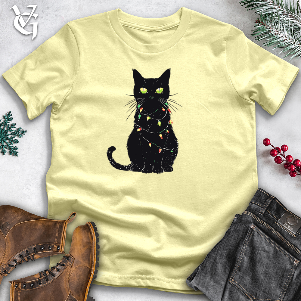 Black Cat Lights Softstyle Tee