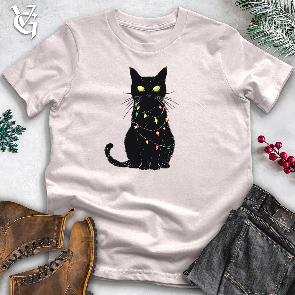 Black Cat Lights Softstyle Tee