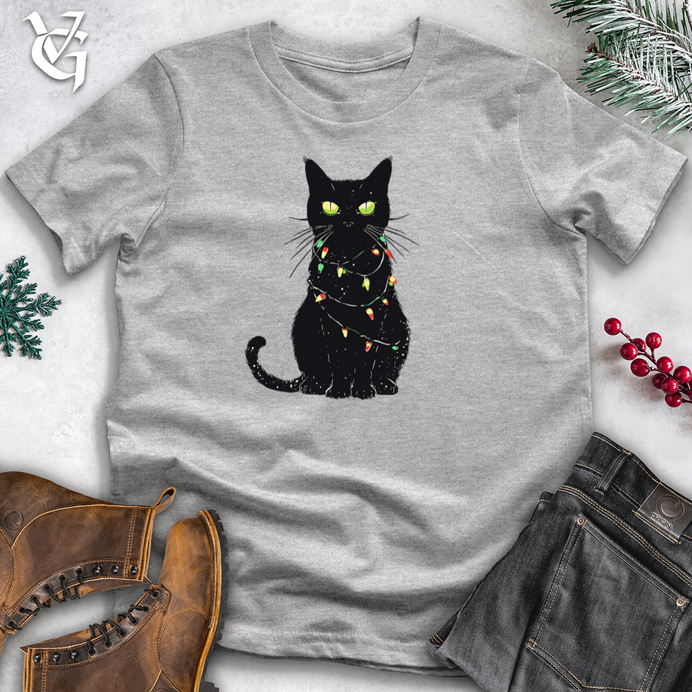 Black Cat Lights Softstyle Tee