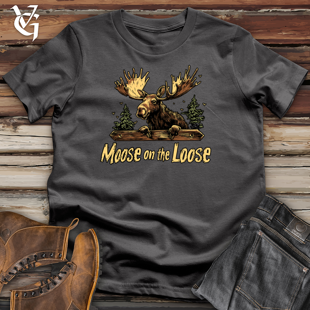 Moose On The Loose Softstyle Tee