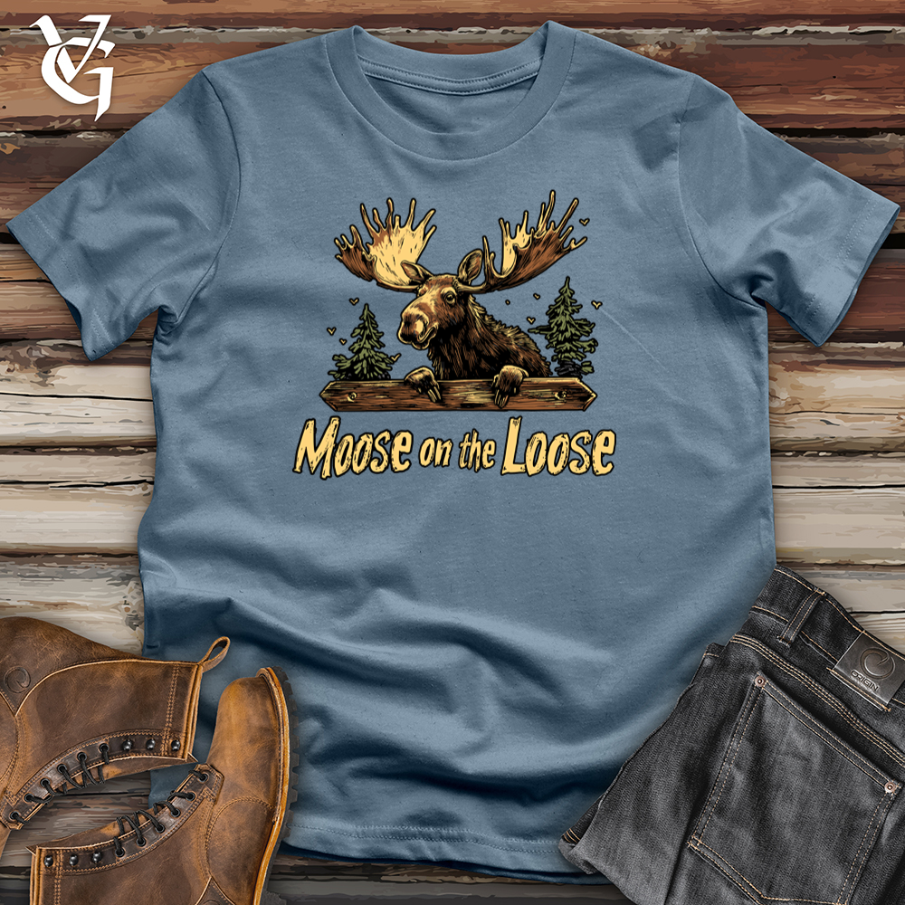 Moose On The Loose Softstyle Tee